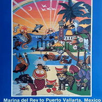 1991 - Carrera internacional de yates. Marina del Rey Cal. Puerto Vallarta