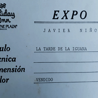 1992 - Exhibición de arte en el Hotel Crown Plaza Holiday Inn, Ciudad de México.
