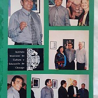 2004 - Exhibición de arte en el Instituto Mexicano de Educación y Cultura de Chicago.