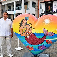 2020 - Exposición de arte "De corazón para el mundo" promoción de UDG y el Departamento de Turismo de Puerto Vallarta.