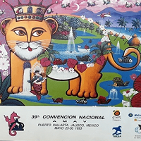 1993 - Póster Convención Nacional AMAV